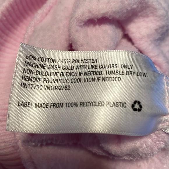 A new day XL light pink sweatshirt 26” pit-pit 22” long relaxed fit crew neck - Picture 7 of 13